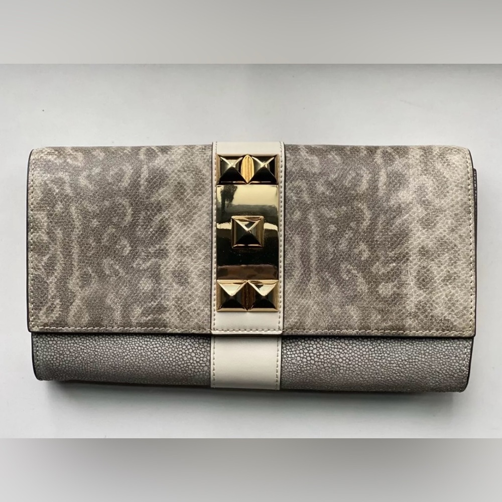Vince Camuto Snakeskin Elegant Clutch